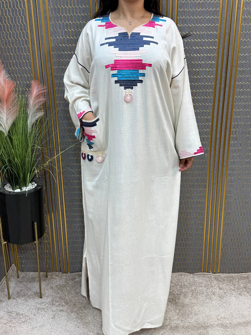 Robe marocaine en coton