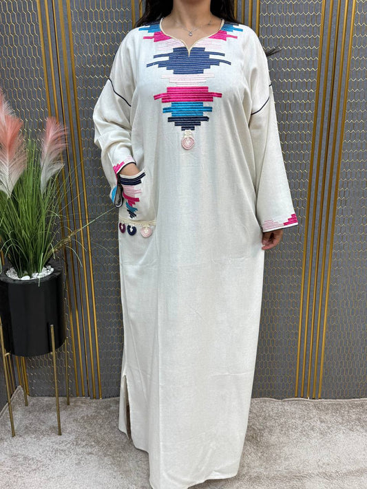 Robe marocaine en coton